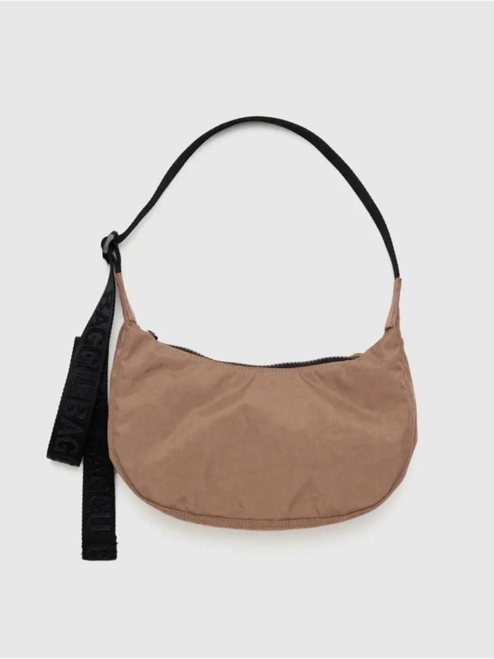 NWT Baggu Small Crescent in Cocoa